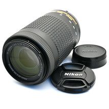 Nikon ニコン AF-P DX NIKKOR 70-300mm f4.5-6.3G ED VR 動作確認済 望遠ズーム レンズ_画像1