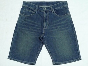 美品WRANGLERラングラー[Cool&Light]DenimShorts]W30涼感デニムショーツUsedWash\4180