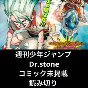 週刊少年ジャンプ Dr.stone 読み切り コミック 未掲載 未使用 ジャンプ