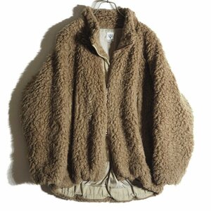 M4469z5 #South2 West8sa незначительный two талия eito# DI812 Polar Bear Jacket Synthetic Curl боа жакет Brown XS осень-зима 