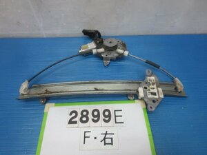 !2899E ADバン 後期 Y11 WFY11 純正 フロント 右 レギュレーター モーター 80730WD002