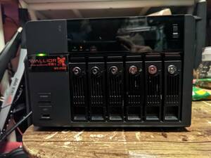 QNAP TS-669 pro WALLIOR 壁闘士 NFS-2T256 HDD_6TB メモリ3gb