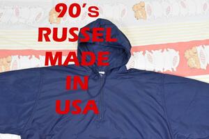 ラッセル 90’ｓ ナイロンパーカ 13614c USA製 ビンテージ 80 0