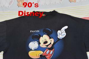 90’ｓ ミッキー スウェット 13768c Disney公式モデル ビンテージ