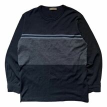 Rare 05SS Y‘s for men wool knit sweater Yohji Yamamoto Japan label ワイズフォーメン ニット ヨウジヤマモト Archive 00s Vintage_画像1