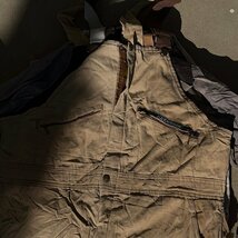 1スタ　アメリカ古着　ディッキーズ　KEY 9着　中綿オーバーオール つなぎ　作業着　メンズ Dickies まとめ売り　未洗濯　C品　ジャンク_画像7