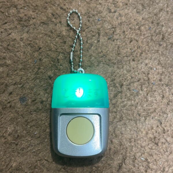 ガチャガチャ　降車ボタンライトマスコット　１個　※ボタン電池は新しいものに交換いたします。