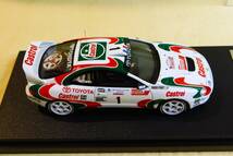 ★TOYOTA Celica GT-Four #1 1995 Tour de Corse 1/43 HPI 8307 ミラージュ トヨタ セリカ GT-Four ツールドコルス 1995#1☆送料520円_画像4