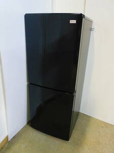 m569 ♪良品♪2021年製♪ Haier ハイアール 2ドア ノンフロン冷凍冷蔵庫 148L JR-NF148B 大容量冷凍室54L ブラック