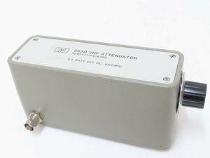 60☆HP/HEWLETT PACKARD 355D VHF ATTENUATOR 0.5W 50Ω DC-1000MHz◇0118-470