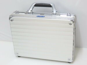 ◎100☆RIMOWA リモワ アタッシュケース 6220 シルバー 35×26×9cm☆0119-498