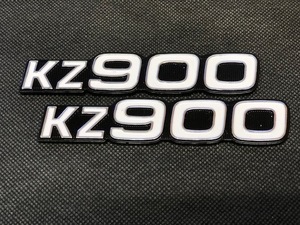 KZ900 サイドカバー エンブレム 新品 送料無料 検/Z400FX Z500 Z550 ゼファー Z1 Z2 MK2 Z1R XJ XJR ヨシムラ キジマ BEET 当時物 旧車