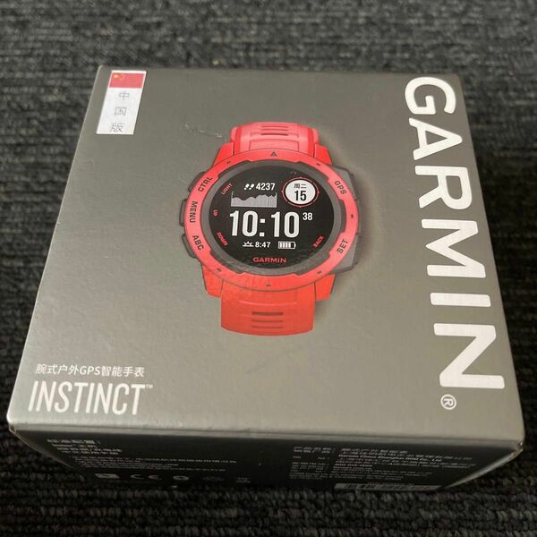 GARMIN ガーミン スマートウォッチ Instinct Flame Red