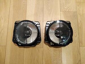  Golf 2 head light Cross line glass lens cut original type new goods unused Golf Ⅱ GOLF2