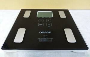  Omron масса измеритель состава тела HBF-214-BW работа хороший красивый kalada скан чай Brown весы OMRON