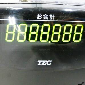 ② TEC 電子レジスター MA-550 shallot Ⅱ 軽減税率対応 レジスター 鍵付き 東芝テックの画像7