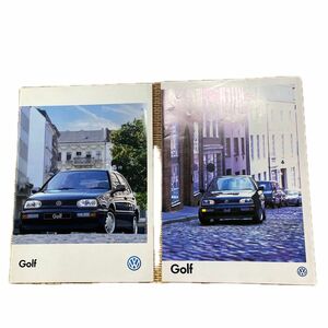 ゴルフIII カタログ　2冊　フォルクスワーゲン　VW