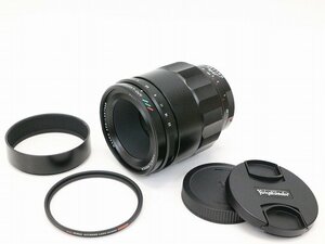 ●○【良品】Voigtlander MACRO APO-LANTHAR 65mm F2 Aspherical カメラレンズ マクロ ソニーEマウント フォクトレンダー○●017379004○●