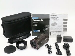 ●○【美品・元箱付】Panasonic HC-WX995M デジタルビデオカメラ 4K パナソニック ケース付○●019955004m○●