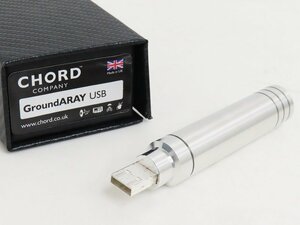 ■□CHORD GroundARAY USB端子 ノイズポンププラグ 高周波ノイズ対策プラグ グランドアレイ コード 元箱付□■020096004m□■