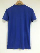 セール! 2枚セット 正規品 本物 新品 アメリカンイーグル クルーネック Tシャツ AMERICAN EAGLE オシャレ リッチネイビー ブルー系 S ( M_画像5