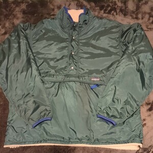 希少 パタゴニア グリセード Lサイズ 雪なしタグ USA製 リバーシブル patagonia プルオーバー フリース 94年付近