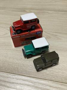 トミカ　MATCHBOX ランクル40 ジムニー　美品