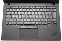 中古 フルHD 14型 Lenovo ThinkPad X1 Carbon (20KG) Windows11 八世代 i5-8350U 8GB NVMe 256GB-SSD カメラ 無線 Office付 管:1031h_画像7