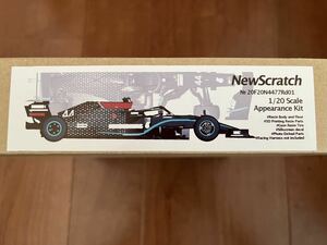 1/20 ニュースクラッチ　2020 F1 メルセデスW11 開幕戦使用　3Dプリンター製　