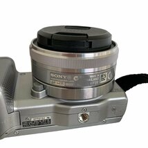 SONY 　ソニー 　コンパクトカメラ　5N　α　ジャンク品　NEX-5N　レンズ×2　箱　ソフトケース付き　動作未確認_画像9