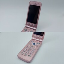 【液晶無傷の美品！判定○】docomo　らくらくホン　F-01M　ピンク　管理番号Z3693_画像3