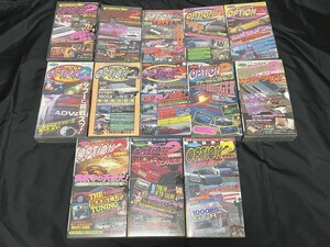 ■三栄書房 OPTION2 VIDEO 13本セット オプション2 ビデオ VHS チューニング ドリフト 走り屋