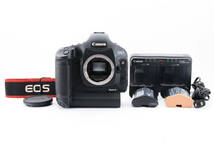 キヤノン Canon デジタル一眼レフカメラ EOS 1D Mark 4 IV ボディ バッテリー純正１つ、互換１つ、充電器、ケーブル付き [良品] #2048612A_画像1