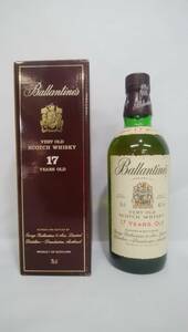 ◎W5 未開栓!Ballantine's バランタイン 17年 ベリーオールド スコッチ ウイスキー 750ml 43% 箱付/VERY OLD SCOTCH WHISKY