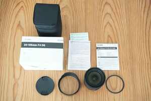  Sigma SIGMA 24-105mm F4 DG HSM Art SONY α mount 82mm lens filter attaching 