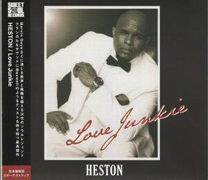 中古CD■R&B/SOUL■国内盤／HESTON／Love Junkie／2013年■Marvin Gaye, Leon Ware, Maxwell, Raphael Saadiq, PJ Morton, D'Angelo