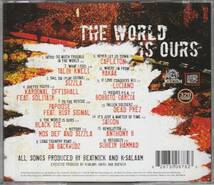 中古CD■HIPHOP/REGGAE■K-SALAAM with BEATNICK／The World Is Ours／2006年■Talib Kweli, Mos Def, Dilated Peoples, Dead Prez, Sizzla_画像2