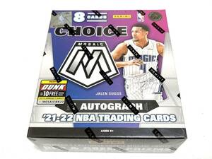 NBA 2021-22 PANINI MOSAIC BASKETBALL CHOICE BOX 新品 未開封 ボックス サイン 直筆サインカード