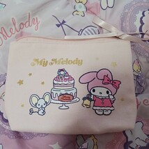 マイメロディ My Melody ポーチ ピンク X'mas Christmas クリスマス サンリオ Sanrio キャラクター ケース 収納_画像1