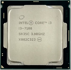 CPU Processeur Core I3 7100 3,90 GHz 3M Dual-Core Socket 1151 CPU