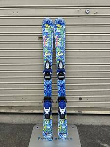 引取歓迎！！！KAZAMA SPAX J ROCKER 子供用ジュニア カービングスキー　スキー板　　 96cm　　ビンディング付き