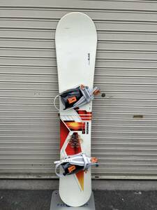 引取歓迎！！！　MORROW BLAZE 　スノーボード　158cm　　ビンディング・BURTON収納ケース付き