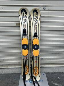 引取歓迎！！！DYNASTARディナスター TWIN ツイン 99cm ファンスキー スキーボード 板 ビンディング・収納ケース付き