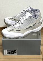 【BOX蓋なし】新品未使用 NIKE AIR JORDAN 11 LOW IE US10/28cm 919712-102 ナイキエアジョーダン11ロー_画像1