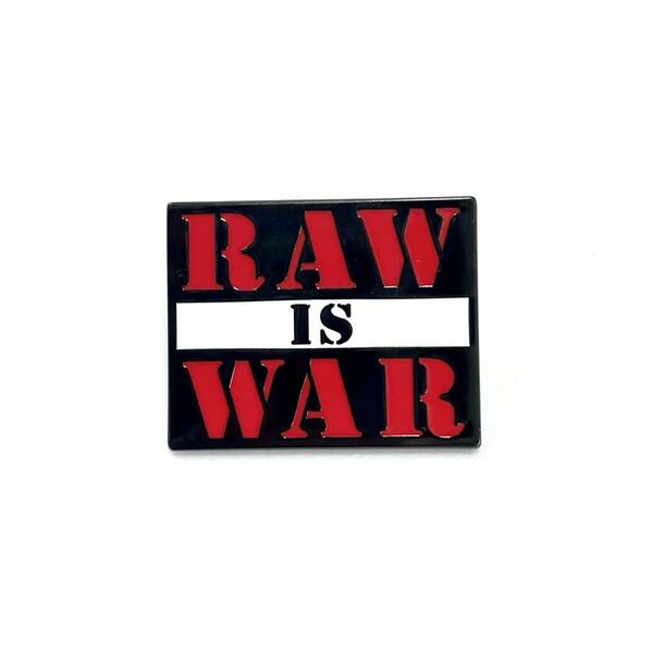 WWE プロレス ピンバッジ RAW is WAR Pins