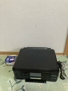 1円 希少 レア EPSON エプソン EP-807AB インクジェット プリンター コピー機 周辺機器 現状品 保管品 動作OK 予備純正インク付き ブラック