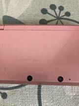 1円 希少 レア NINTENDO 任天堂 3DS ピンク CTR-S-JPN-C0 家庭用 ゲーム機 本体 現状品 保管品 携帯用 ポータブル レトロ コレクション_画像9