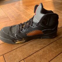 NIKE AIRJORDAN 5 エアージョーダン5 レトロ 2006年製　ブラック／シルバー　#23 136027-004 ジョーダン1 ジョーダン6 ジョーダン8_画像5