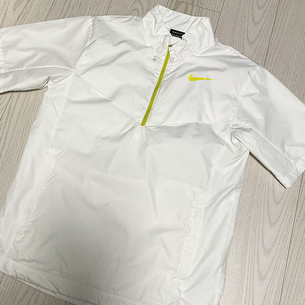 NIKE ナイキ ハーフジップ ナイロン ジャケット メンズ Mサイズ ☆未使用品