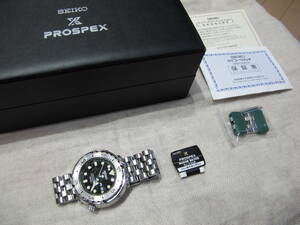 良品　廃盤　SEIKO SBBN033 7C46 マリンマスター　ツナ　タイコノート　MILTAT